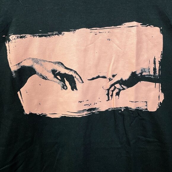 Mad Engine Michelangelo Adam Creation Art T-Shirt XL - Picture 2 of 4